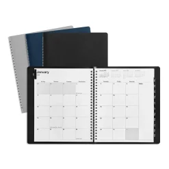 2025 Staples 7" x 9" Weekly & Monthly Planner, Assorted Colors (ST12944-25)