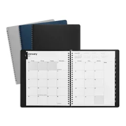 2025 Staples 7" x 9" Weekly & Monthly Appointment Book, Assorted Colors (ST58447-25)
