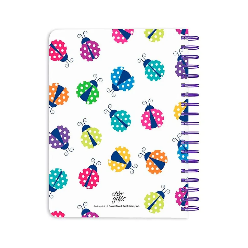 2024 StarGifts Ladybug Party 6" x 7.75" Academic & Calendar Weekly Planner, Paperboard Cover, Multicolor (9781975472009)