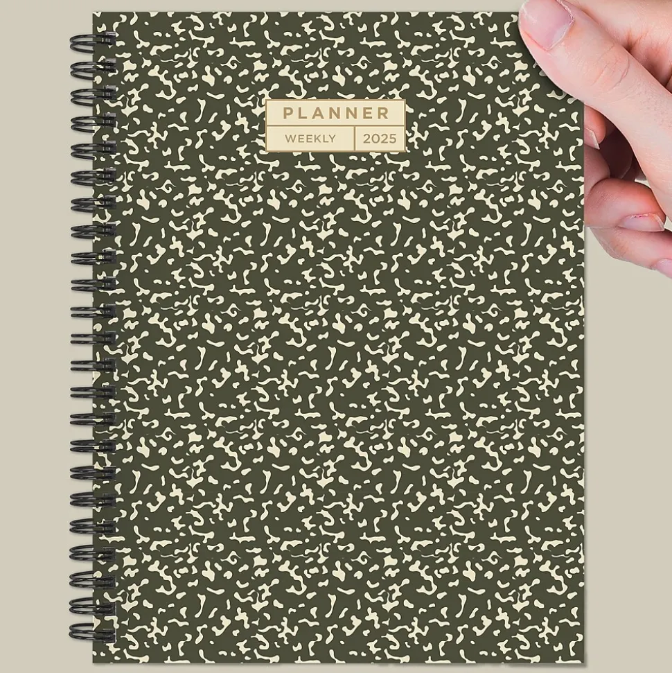 2025 TF Publishing 6.5" x 8" Classic Composition Medium Weekly Monthly Planner 25-9202