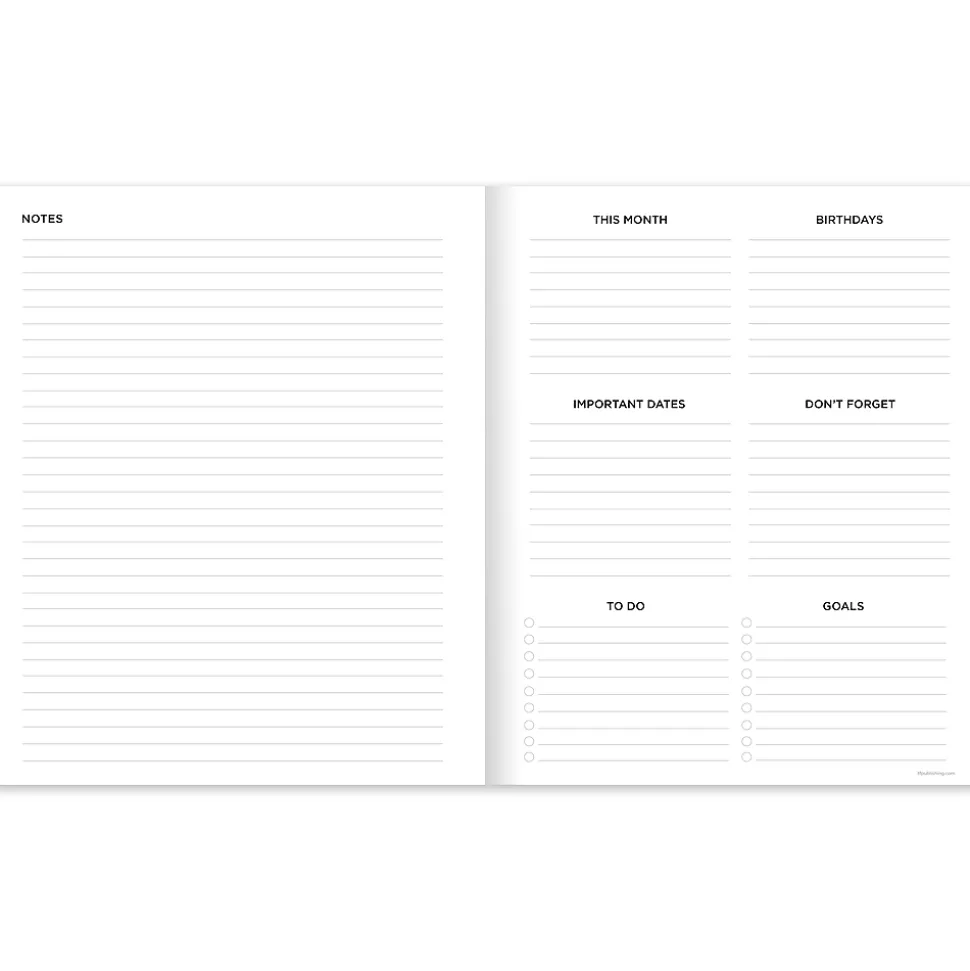 2025 TF Publishing 9" x 11" Monthly Planner, Paperboard Cover, Always Animal Print (25-4700)