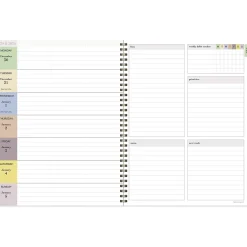 2025 TF Publishing 9" x 11" Weekly & Monthly Planner, Paperboard Cover, Multicolor (25-9706)