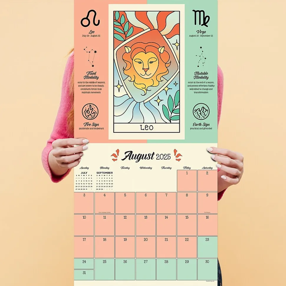 2025 TF Publishing Astrology 12" x 12" Monthly Wall Calendar (25-1132)