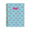 2024-2025 TF Publishing Cali Girl Collection Blue Sky Rainbows 6" x 8" Academic Weekly & Monthly Planner, Paperboard Cover