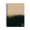 2024-2025 TF Publishing Elements Series Ombre Woods 6" x 8" Academic Weekly & Monthly Planner, Paperboard Cover, Kraft/Black