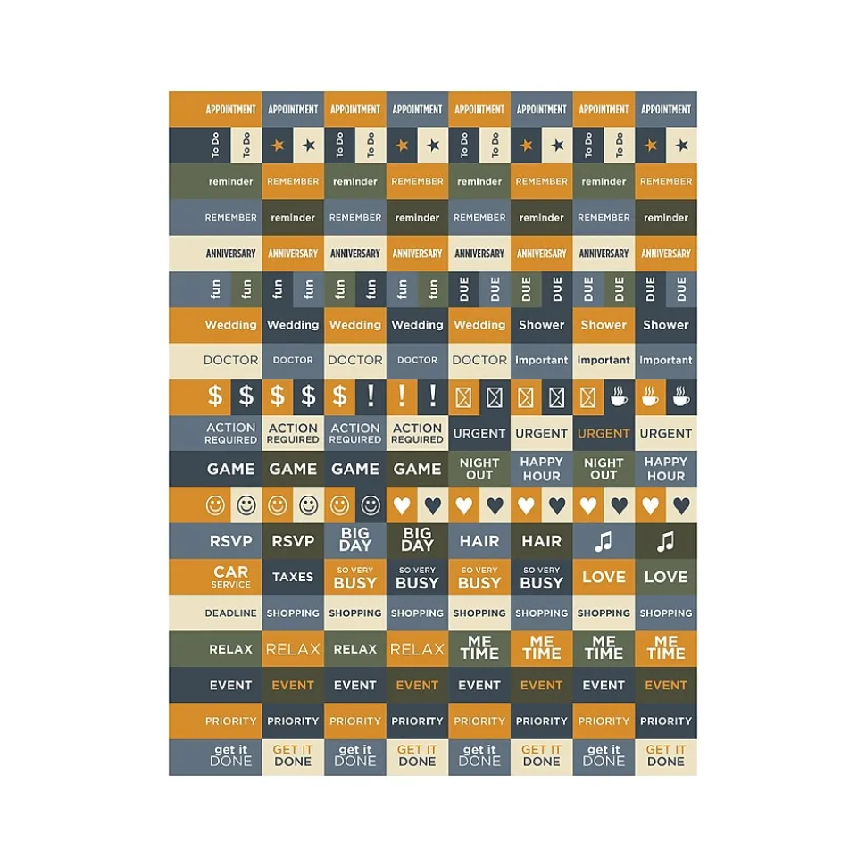 2024-2025 TF Publishing Elements Series Venn Diagram 8.5" x 11" Academic Weekly & Monthly Planner, Paperboard Cover