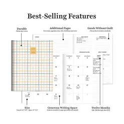 2024-2025 TF Publishing Graph Paper 6.5