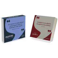 2025 TF Publishing Inspire 5.25" x 5.25" Day-to-Day Calendar (25-3012)