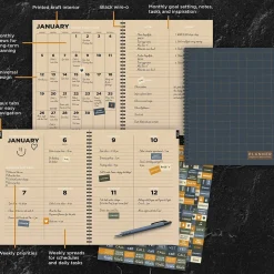2025 TF Publishing Navy Grid Space 9