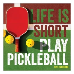 2025 TF Publishing Pickleball is Life 12" x 12" Monthly Wall Calendar (25-1112)