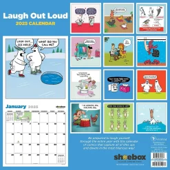 2025 TF Publishing Shoebox 12" x 12" Monthly Wall Calendar (25-1111)