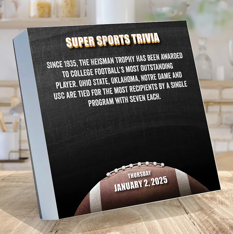2025 TF Publishing Sports Facts & Trivia 5.25" x 5.25" Day-to-Day Calendar (25-3022)