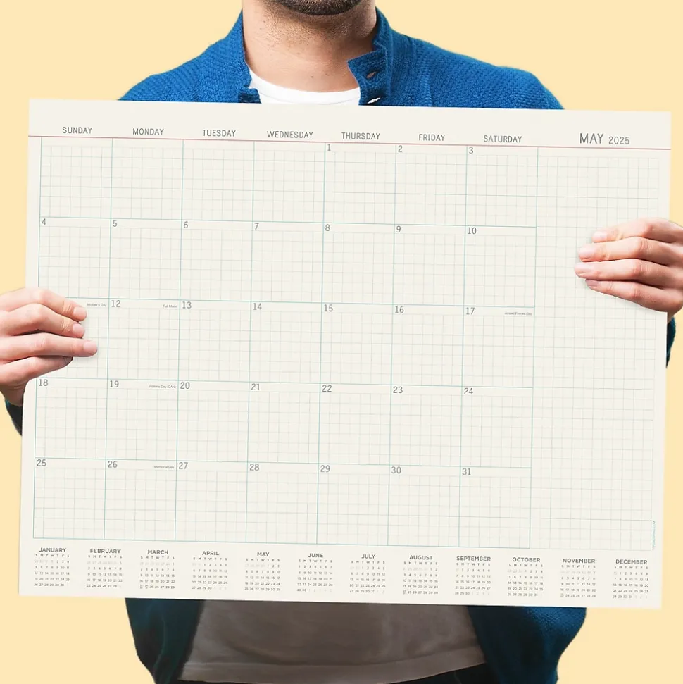 2025 TF Publishing Vintage Professional 17" x 22" Monthly Desk Pad Calendar (25-8204)