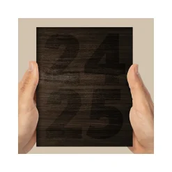 2024-2025 TF Publishing Walnut Wood 6.5