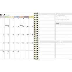 2024-2025 TF Publishing White Lotus Series Seersucker Stripe 6