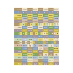 2024-2025 TF Publishing White Lotus Series Positano Palms 8.5