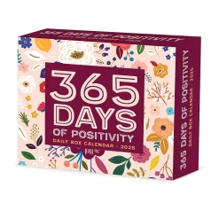 2025 Willow Creek 365 Days of Positivity 6" x 5.5" Day-to-Day Calendar (40553)