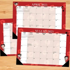 2025 Willow Creek Betty Boop 17" x 12" Monthly Desk Pad Calendar (47804)