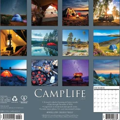 2025 Willow Creek Camp Life 12" x 12" Monthly Wall Calendar (42120)