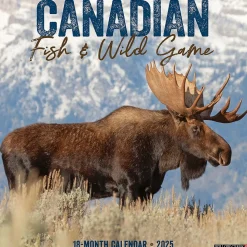 2025 Willow Creek Canadian Fish & Wild Game 12" x 12" Monthly Wall Calendar (42137)