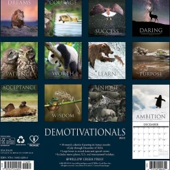 2025 Willow Creek Demotivationals 12" x 12" Monthly Wall Calendar (42694)