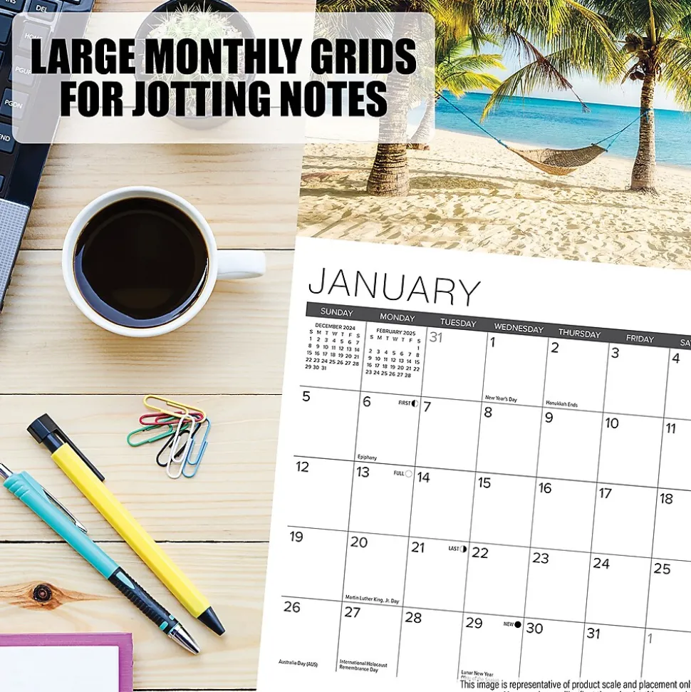 2025 Willow Creek Dream Cars 7" x 7" Yearly Wall Calendar (45831)