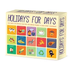 2025 Willow Creek Holidays for Days 6.2" x 5.4" Day-to-Day Calendar (40874)
