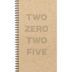 2025 Willow Creek Kraft Year 3.5" x 6.5" Weekly Planner Cover (48740)