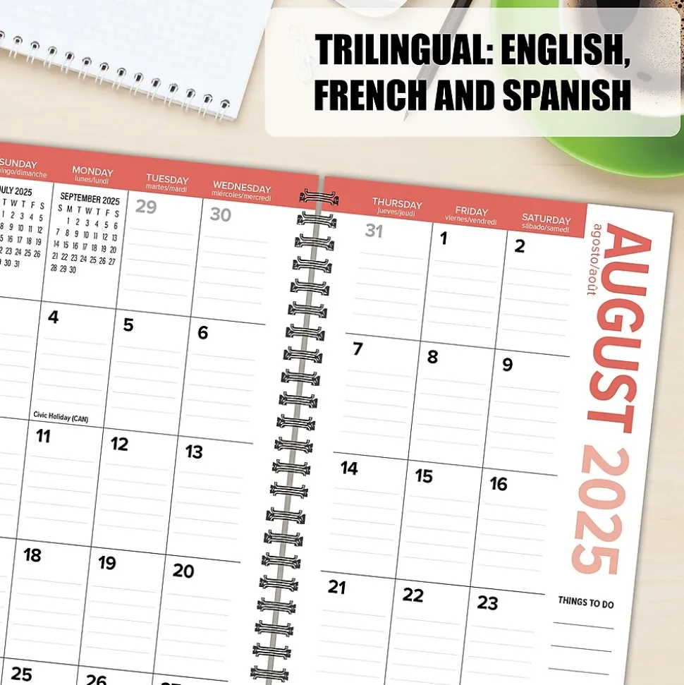 2025 Willow Creek Kraft Year 3.5" x 6.5" Weekly Planner Cover (48740)