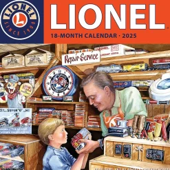 2025 Willow Creek Lionel 12" x 12" Monthly Wall Calendar (43752)