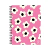 2025 Willow Creek Pink Flower 6.5" x 8.5" Weekly & Monthly Planner, Paper Cover, Multicolor (48689X)