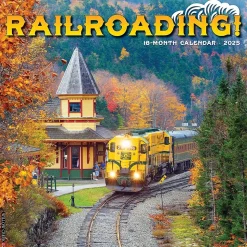 2025 Willow Creek Railroading 12" x 12" Monthly Wall Calendar (44629)
