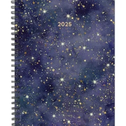 2025 Willow Creek Starry Night 6.5" x 8.5" Weekly Planner Cover, Multicolored (48580)