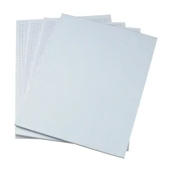 Ampad Evidence Notepad, 8.5" x 11", Quad Ruled, White, 50 Sheets/Pad (22-002)