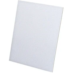 Ampad Evidence Notepad, 8.5" x 11", Quad Ruled, White, 50 Sheets/Pad (22-002)