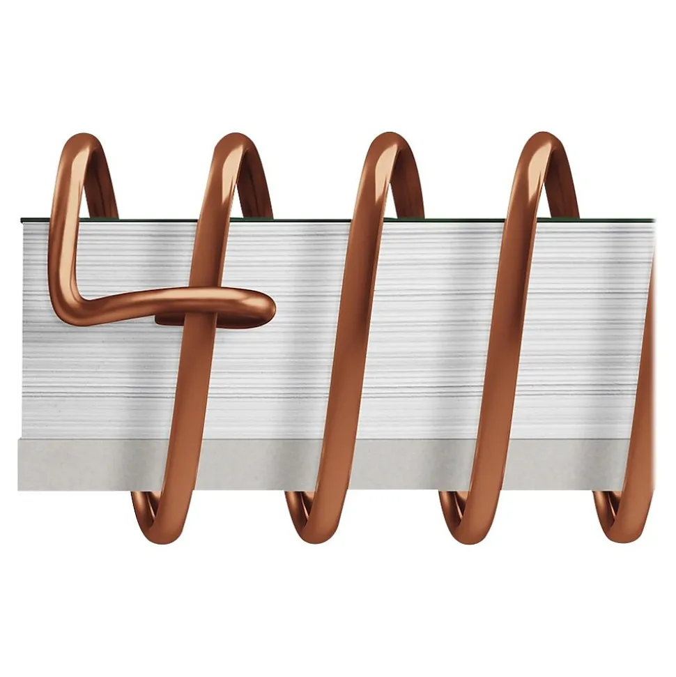 Ampad Gold Fibre Subject Notebooks, 5" x 7", College Ruled, 100 Sheets, Green (20-801R)