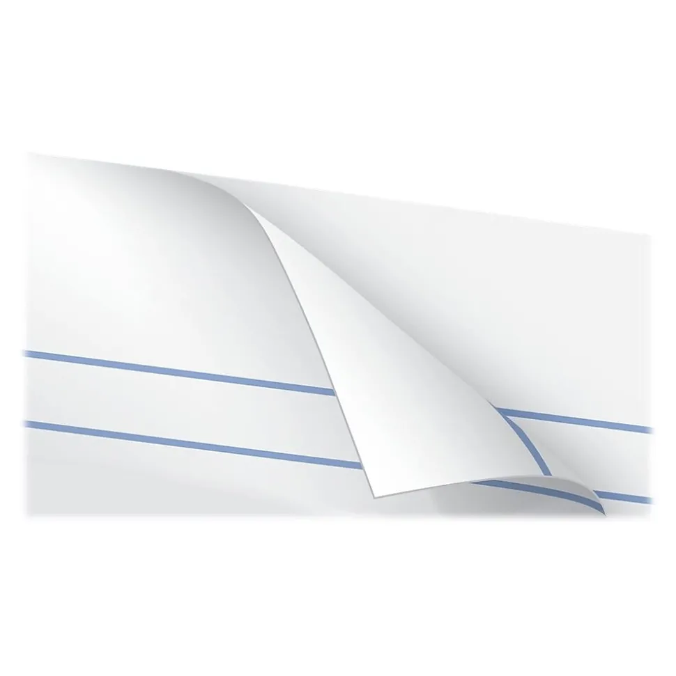 Ampad Notepads, 5" x 8", College, White, 50 Sheets/Pad, 12 Pads/Pack (TOP20-304)