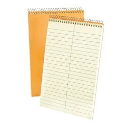 Ampad Steno Books, 6" x 9", Gregg Ruled, Greentint, 80 Sheets/Pad, 72 Pads/Carton (25-274)