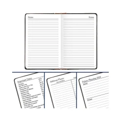 AT-A-GLANCE Fine Diary Pocket Hardcover 2025 Weekly and Monthly Diary, 2.75