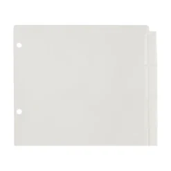 Avery Big Tab Insertable Plastic Dividers, 5 Tab, Clear (11835)