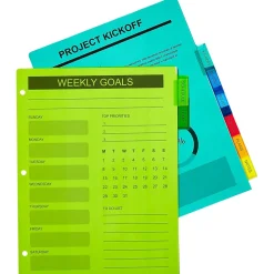 Avery Big Tab Insertable Plastic Divider, 8 Tabs, Multicolor, 1 Set (11901)