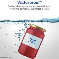 Avery Durable Waterproof Laser/Inkjet Rectangle Labels, 2" x 3", White, 40 Labels/Pack (36559)