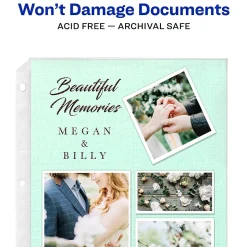 Avery Economy Sheet Protectors, 8-1/2