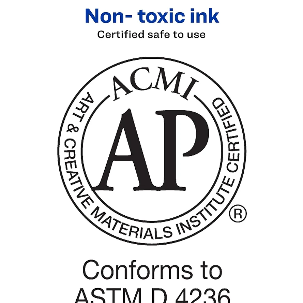 Avery Hi-Liter Pen-Style Stick Highlighters, Chisel Tip, Yellow, Dozen (23591)