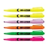 Avery Hi-Liter Stick Highlighters, Chisel, Assorted, 6/Pack (23565)