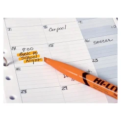 Avery Hi-Liter Stick Highlighters, Chisel, Assorted, 6/Pack (23565)