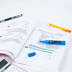 Avery Hi-Liter Tank Highlighters, Chisel Tip, Blue, Dozen (07746)