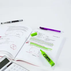 Avery Hi-Liter Tank Highlighters, Chisel, Green, Dozen (24020)