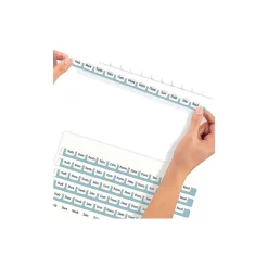 Avery Index Maker Paper Dividers with Print & Apply Label Sheets, 12 Tabs, White (11428)