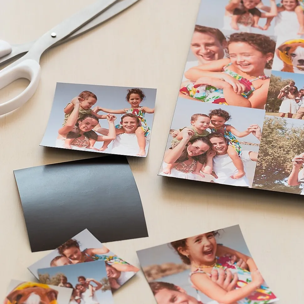 Avery Inkjet Specialty Labels, 8.5" x 11", White, 5/Pack (3270)